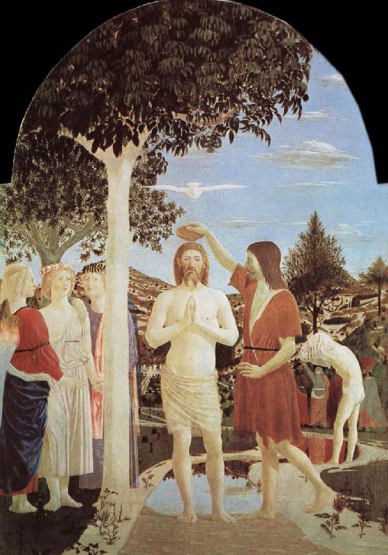 Piero della Francesca The Baptism of Christ